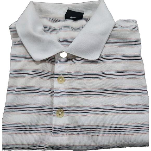 Nike Golf Dri-Fit Mens Polo Short Sleeves XL Multicolor Activewear - Picture 2 of 7